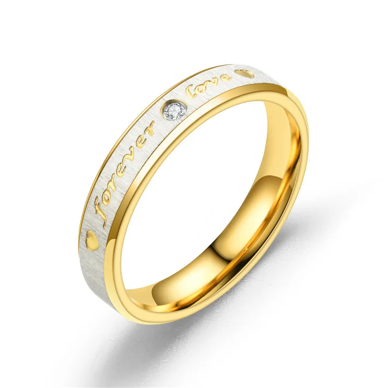 Wedding Band European and American Fashion New Couple Sand Face with Stone Pair Ring Forever Love Crown Ring Ring Set
Wedding Band European and American Fashion New Couple Sand Face with Stone Pair Ring Forever Love Crown Ring Ring Set