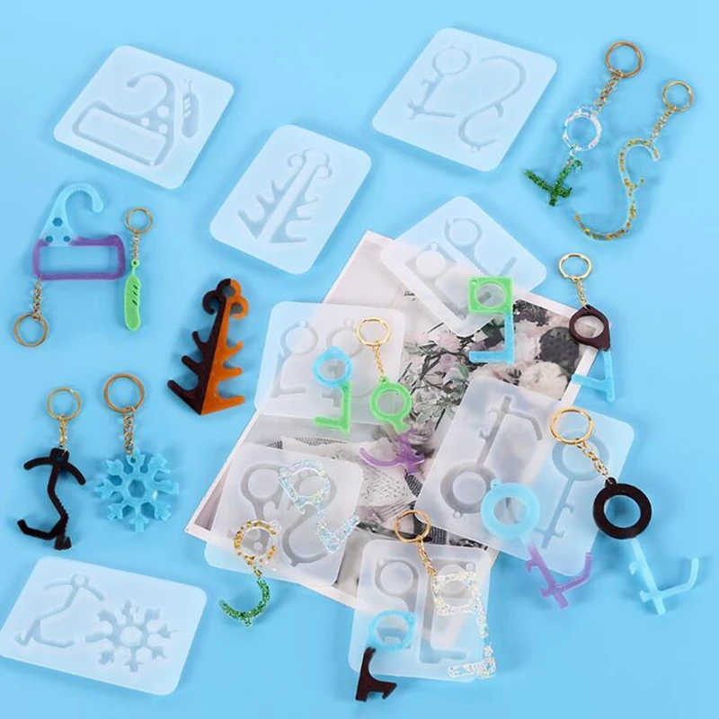 New Type Transparent Silicone Mold Decoration Process For DIY Key Door Opener Epoxy Resin Mold
New Type Transparent Silicone Mold Decoration Process For DIY Key Door Opener Epoxy Resin Mold