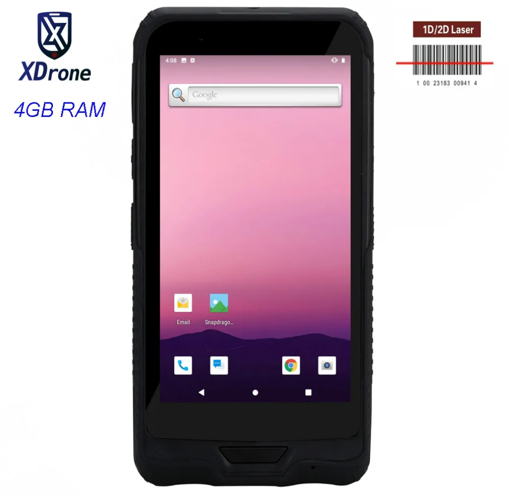 2020 China PDA Reader Andriod 1D 2D Barcode Scanner Handheld Mobile Laser 6 Inch 4GB RAM USB Waterproof GPS NFC RFID POS
2020 China PDA Reader Andriod 1D 2D Barcode Scanner Handheld Mobile Laser 6 Inch 4GB RAM USB Waterproof GPS NFC RFID POS