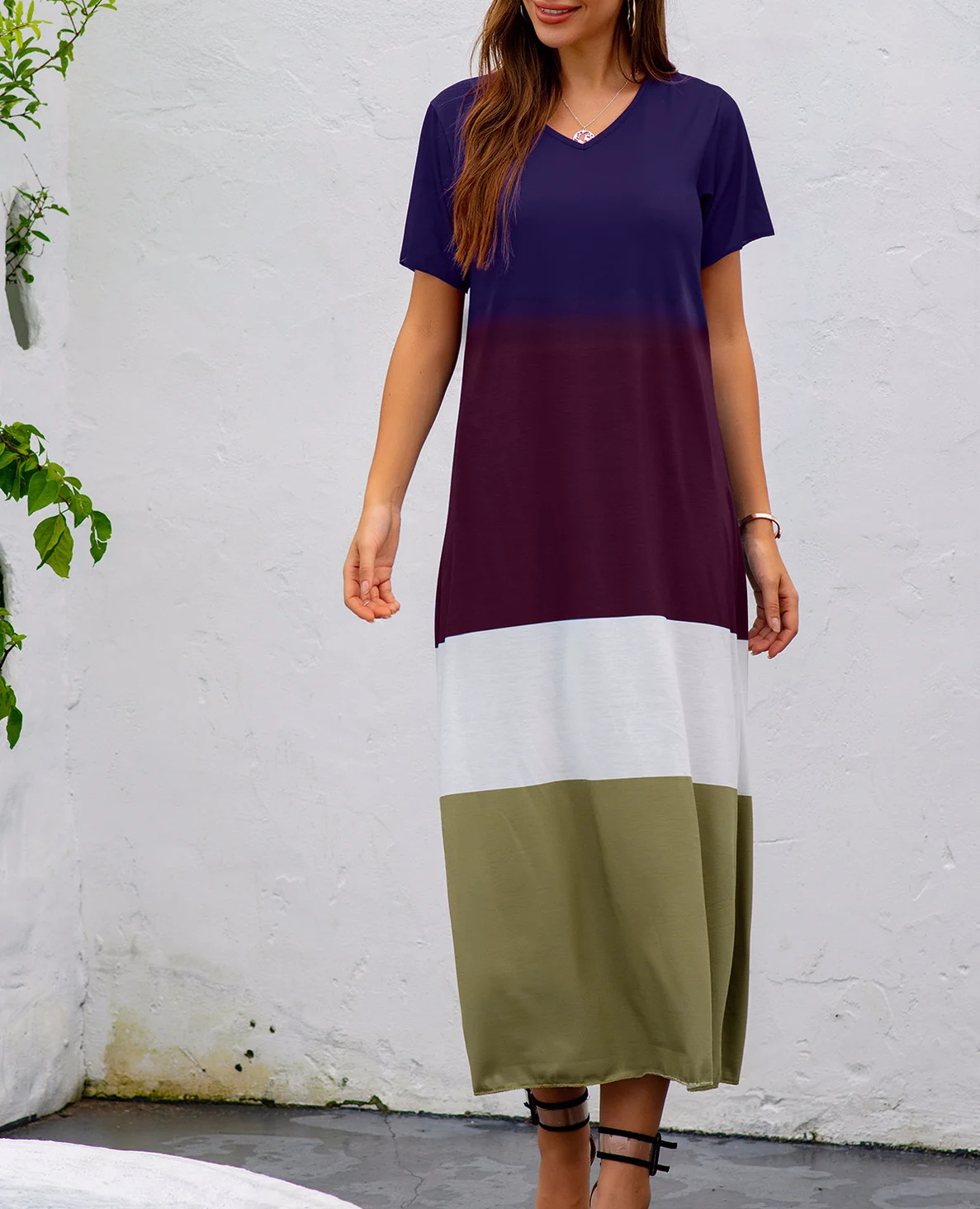 2020 Maxi Long Dress Summer Dress Women Patchwork Sundress Casual Loose Plus Size Sexy V Neck Beach Bohemian Maxi Dress
2020 Maxi Long Dress Summer Dress Women Patchwork Sundress Casual Loose Plus Size Sexy V Neck Beach Bohemian Maxi Dress