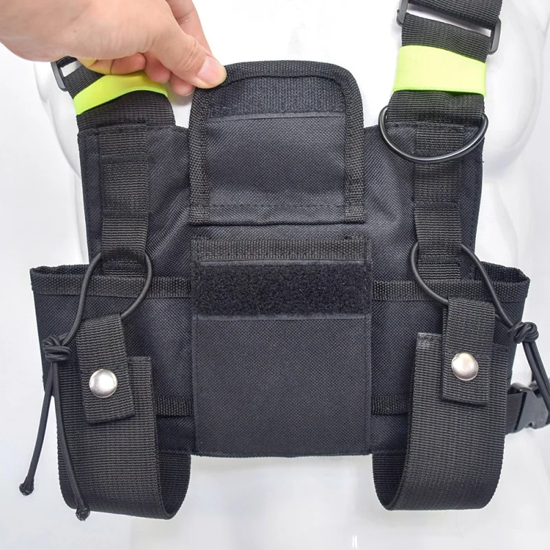 Chest Front Pack Pouch Holster Vest Rig bag for Walkie Talkie bags Outdoor Tactical Vest Radio Harness
Chest Front Pack Pouch Holster Vest Rig bag for Walkie Talkie bags Outdoor Tactical Vest Radio Harness