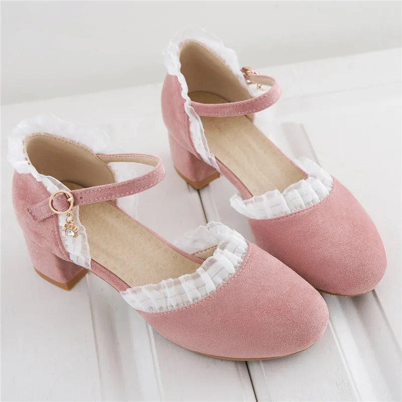 Women Chunky Block Heel Pumps Medium Heels Ankle Strap Ladies Shoes 2020 Spring Office Wedding Dress Shoes Pink Black Size41 42
Women Chunky Block Heel Pumps Medium Heels Ankle Strap Ladies Shoes 2020 Spring Office Wedding Dress Shoes Pink Black Size41 42