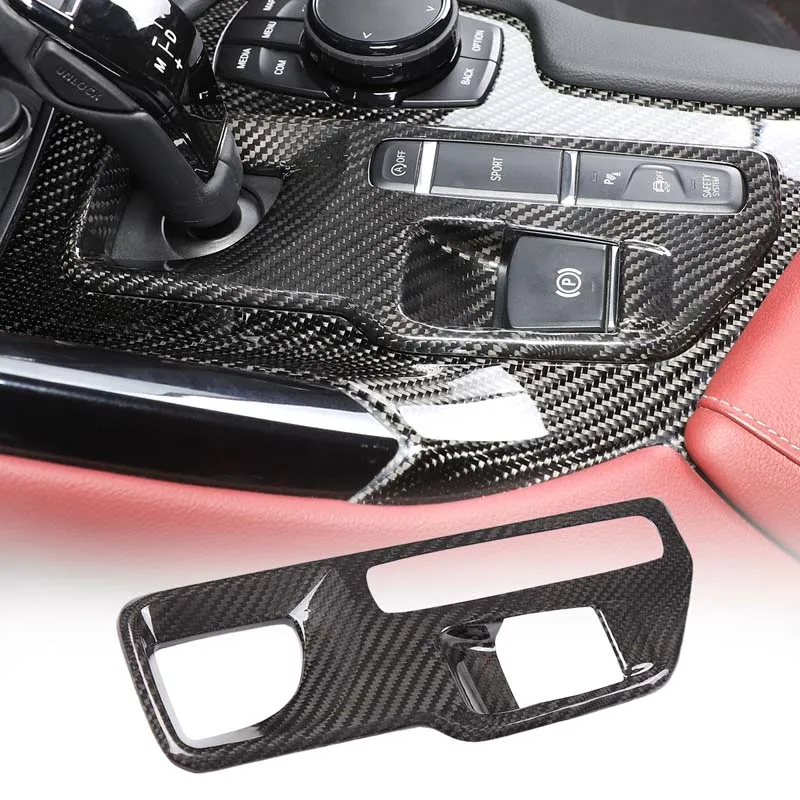 For 2019-2022 Toyota GR Supra A90 real carbon fiber car central gear decorative frame cover sticker interior accessories (LHD)
For 2019-2022 Toyota GR Supra A90 real carbon fiber car central gear decorative frame cover sticker interior accessories (LHD)