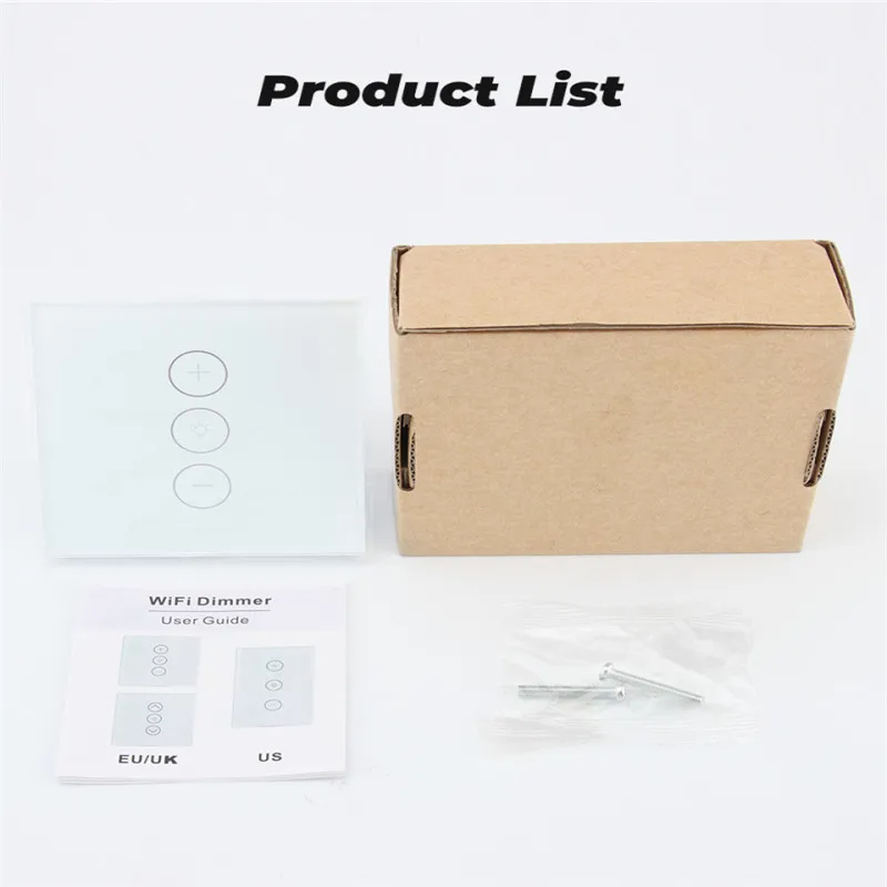 WIFI Smart Switch Remote Sensor LED Dimmer Light Switch Dimmable Wall Touch Dimmer Glass Panel Module Remote EU Smart Switches
WIFI Smart Switch Remote Sensor LED Dimmer Light Switch Dimmable Wall Touch Dimmer Glass Panel Module Remote EU Smart Switches