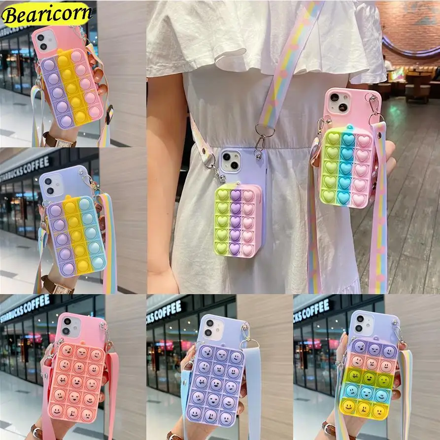 Coin Bags Pop Phone Case For Realme 5 5s 5i 6 6s 6i 7 7i 8 C1 C2 C3 C11 C12 C15 C17 C20 C21 C25 Fidget Toys Hearts Bubble Cover
Coin Bags Pop Phone Case For Realme 5 5s 5i 6 6s 6i 7 7i 8 C1 C2 C3 C11 C12 C15 C17 C20 C21 C25 Fidget Toys Hearts Bubble Cover