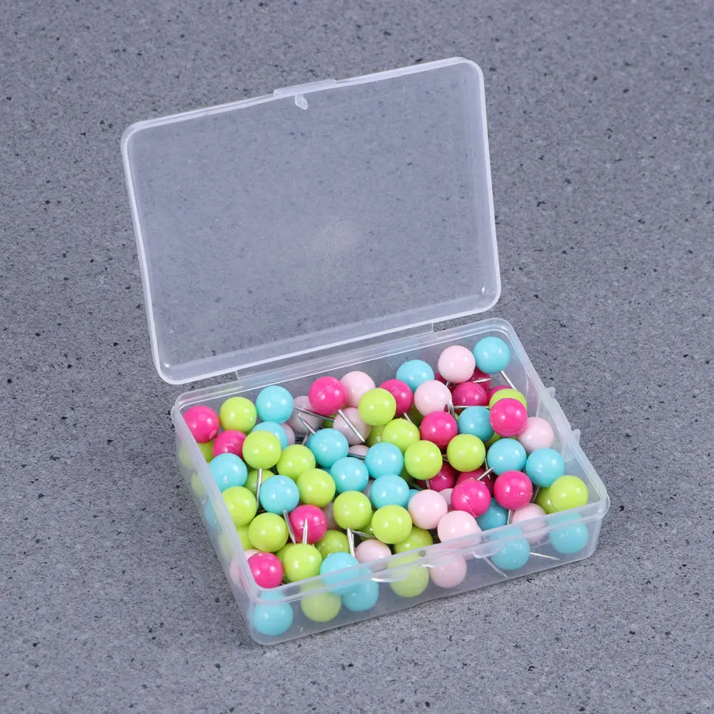 100pcs 10mm Colorful Shaped Drawing Corkboard Wall Maps Decorative Pushpins Thumbtacks for Office School
100pcs 10mm Colorful Shaped Drawing Corkboard Wall Maps Decorative Pushpins Thumbtacks for Office School