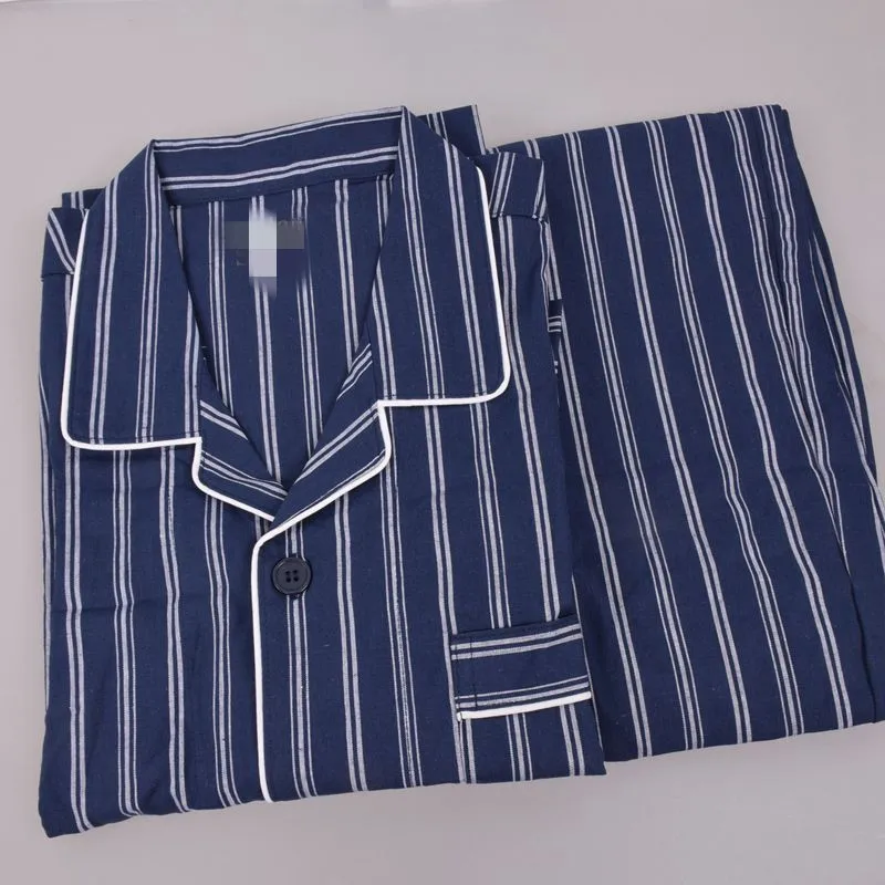 Men's Woven Cotton pijamas Fabric Cardigan Style Long Sleeve Trousers Men Lounge sleep Pajama set 
Men's Woven Cotton pijamas Fabric Cardigan Style Long Sleeve Trousers Men Lounge sleep Pajama set