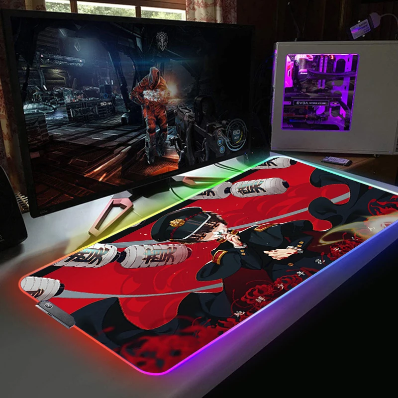 RGB Mousepad Gaming Mouse Pad Jibaku Sounen Hanako Kun Gamer Mat Pc Gamer Complete Rugs LED Light Mausepad Computer Desks Pad
RGB Mousepad Gaming Mouse Pad Jibaku Sounen Hanako Kun Gamer Mat Pc Gamer Complete Rugs LED Light Mausepad Computer Desks Pad