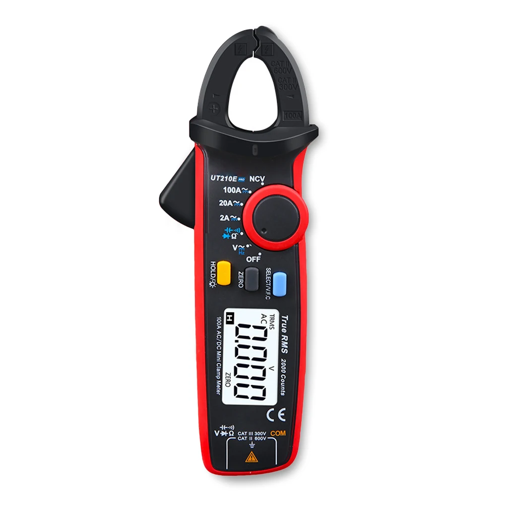UT210E PRO Digital Clamp Multimeter Non-contact True RMS VFC Meter Precision Auto-off Portable Pocket Voltage Detector Tester
UT210E PRO Digital Clamp Multimeter Non-contact True RMS VFC Meter Precision Auto-off Portable Pocket Voltage Detector Tester