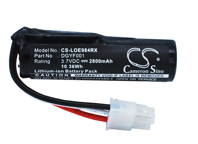 Cameron Sino 2800mAh Battery for Logitech 984-000304, UE Boombox,533-000096, DGYF001, GPRLO18SY002
Cameron Sino 2800mAh Battery for Logitech 984-000304, UE Boombox,533-000096, DGYF001, GPRLO18SY002