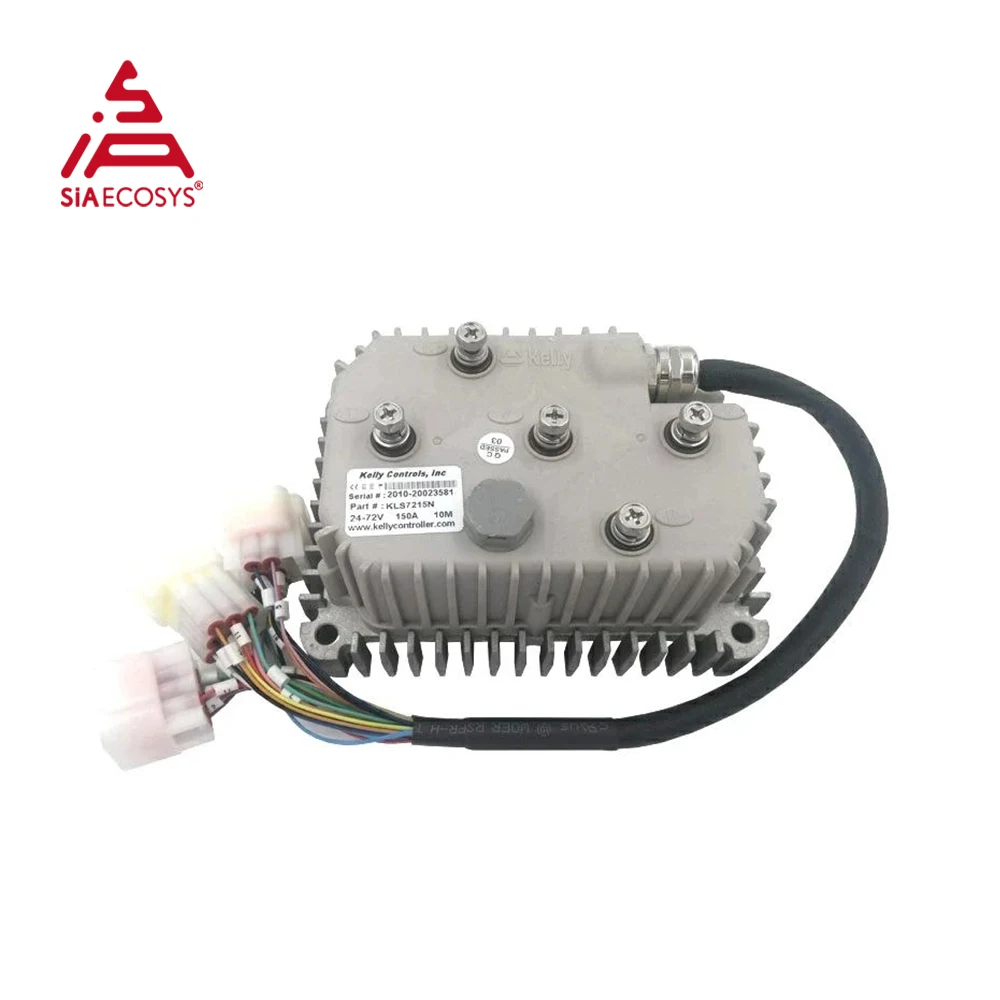 Kelly Controller KLS7212NC 30V-72V 140A SINUSOIDAL BRUSHLESS MOTOR CONTROLLER For 1000W-1200W E-Scooter
Kelly Controller KLS7212NC 30V-72V 140A SINUSOIDAL BRUSHLESS MOTOR CONTROLLER For 1000W-1200W E-Scooter
