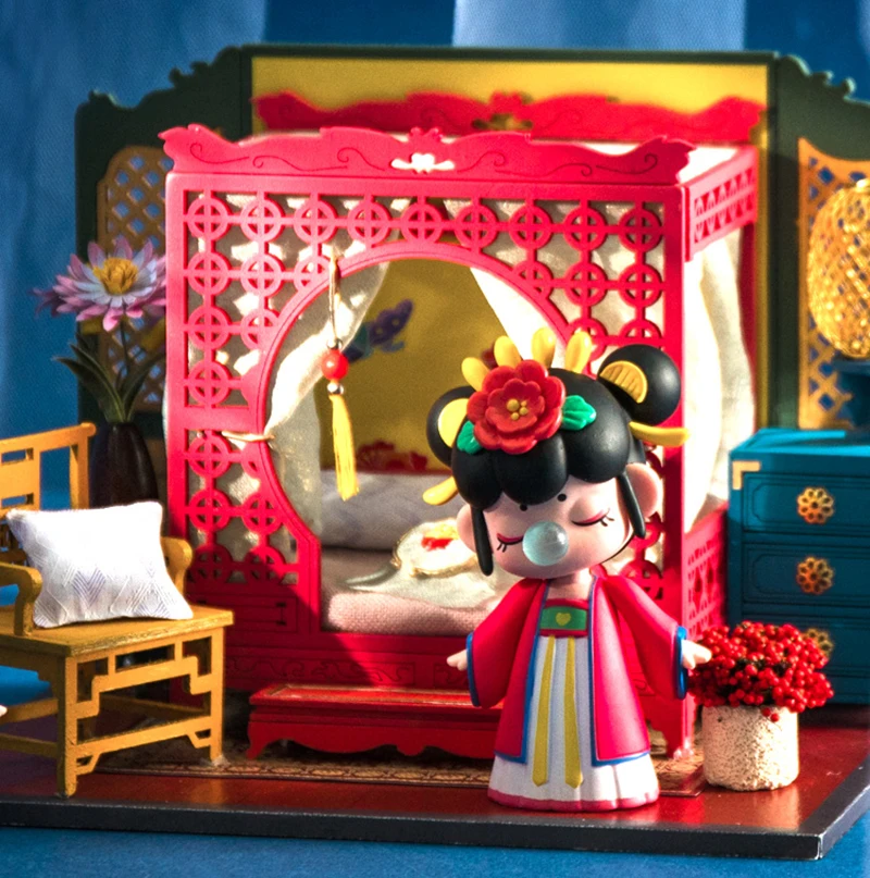 DIY Chinese Antique Courtyard Wooden Dollhouse Miniature Furniture With LED Kits Doll Houses Assemble Toys Kids Christmas Gift
DIY Chinese Antique Courtyard Wooden Dollhouse Miniature Furniture With LED Kits Doll Houses Assemble Toys Kids Christmas Gift