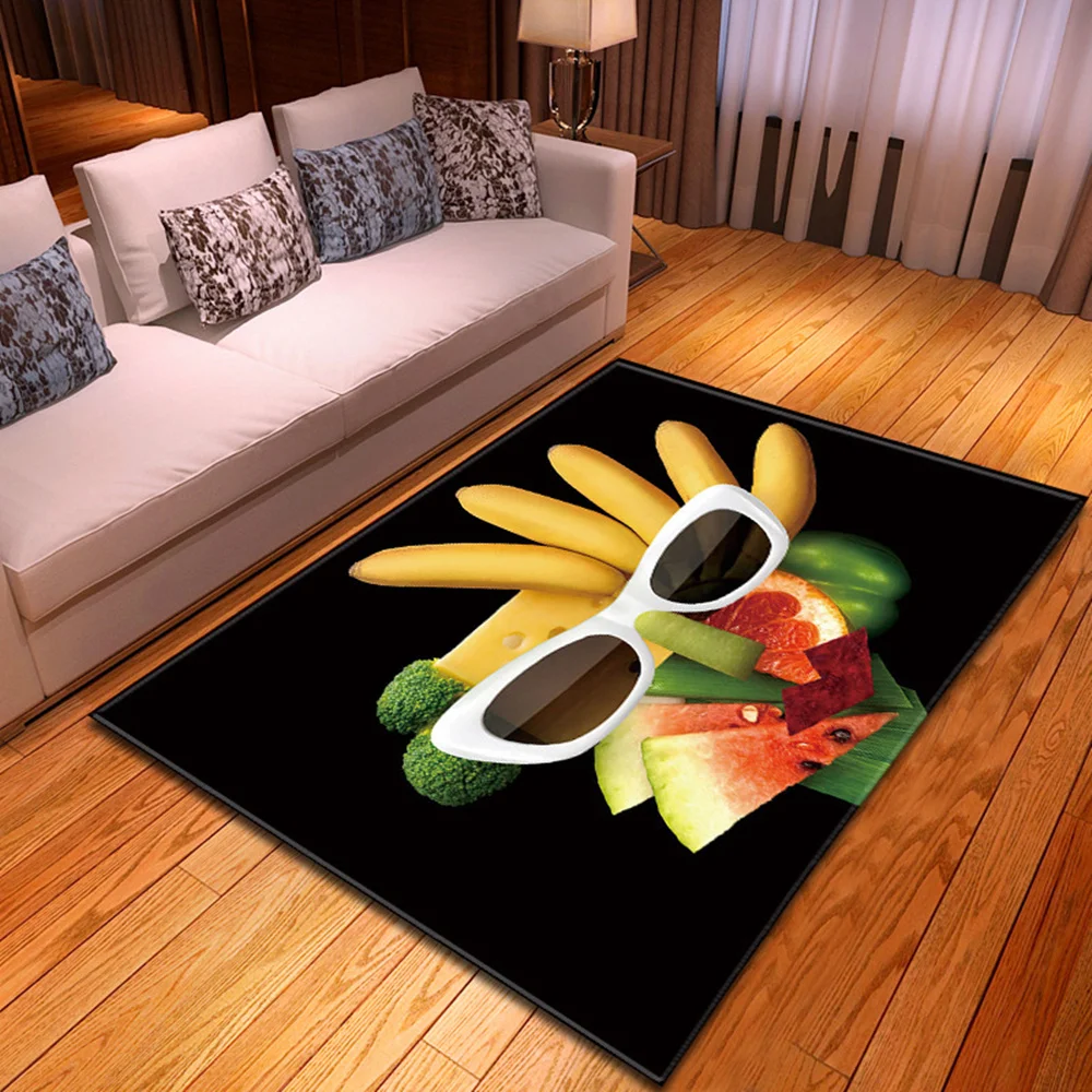 Living Room Carpet Home Bedroom Children Bedside Decoration Large Floor Mat Fruit Pattern Hallway Kids Balcony Bath Non-Slip Rug
Living Room Carpet Home Bedroom Children Bedside Decoration Large Floor Mat Fruit Pattern Hallway Kids Balcony Bath Non-Slip Rug