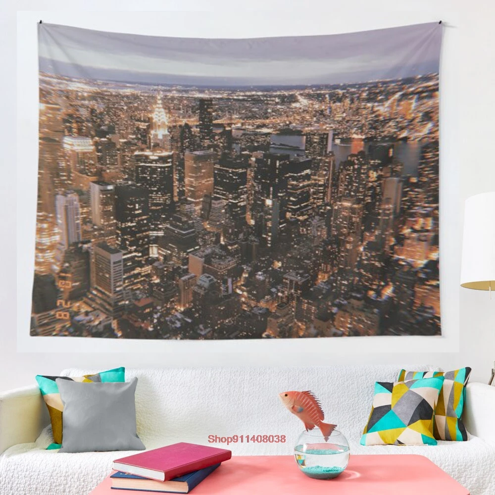 New York at Night tapestry Bohemian decoration wall hanging bedroom psychedelic scene starlight art home decoration
New York at Night tapestry Bohemian decoration wall hanging bedroom psychedelic scene starlight art home decoration