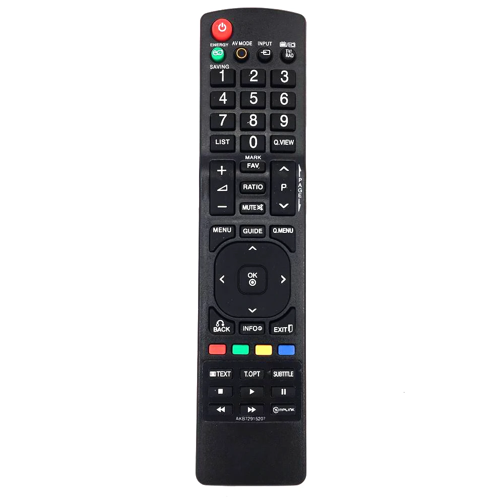 Новая замена AKB72915207 для LG LED LCD TV Дистанционное управление Fernbedienung 19LD350 19LD350C 19LE3300 22LD3300
Новая замена AKB72915207 для LG LED LCD TV Дистанционное управление Fernbedienung 19LD350 19LD350C 19LE3300 22LD3300