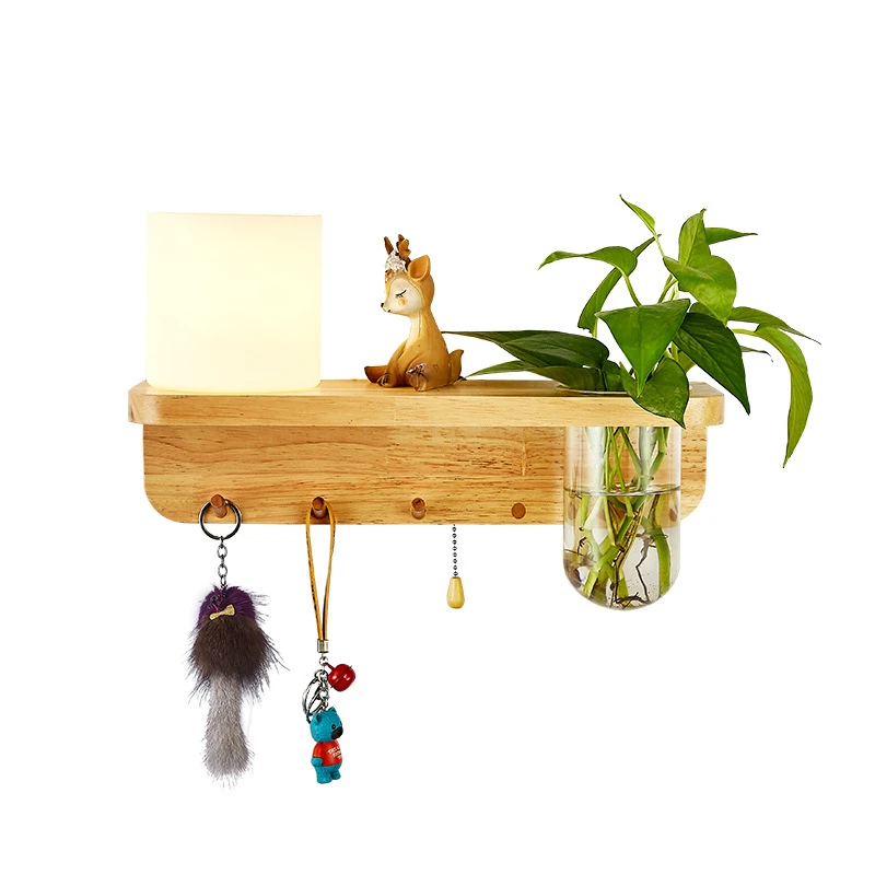 Nordic Lamp Wall Interior Lighting Bedroom Bedside Rack Wall Light Creative Balcony Living Room Decoration Base Wood LED Lights
Nordic Lamp Wall Interior Lighting Bedroom Bedside Rack Wall Light Creative Balcony Living Room Decoration Base Wood LED Lights