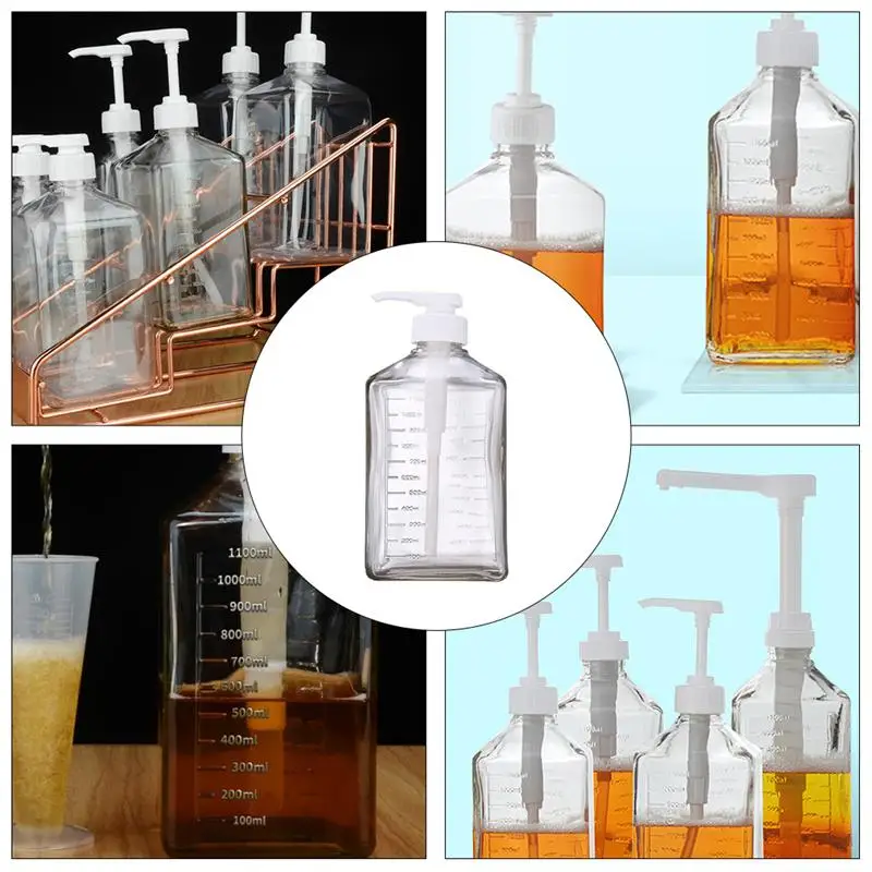 1PC Press Syrup Storage Bottle Milk Tea Coffee Storage Bottle for Kitchen Cafe Home Store 
1PC Press Syrup Storage Bottle Milk Tea Coffee Storage Bottle for Kitchen Cafe Home Store