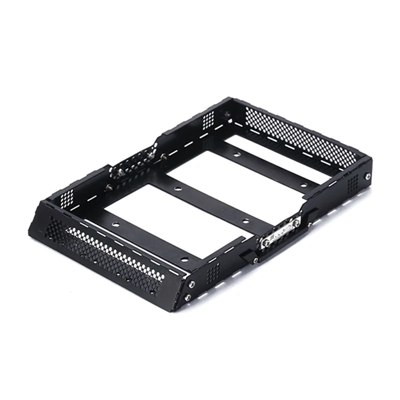 Металлический багажник на крышу для Axial SCX24 AXI00002 Jeep 1/24 RC Гусеничный автомобиль, обновленные детали, аксессуары
Металлический багажник на крышу для Axial SCX24 AXI00002 Jeep 1/24 RC Гусеничный автомобиль, обновленные детали, аксессуары
