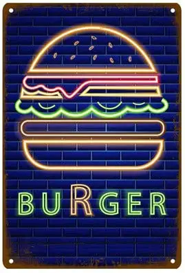Fresh Burger Retro Pub Bar Decoration Tin Sign Shabby Chic Home Decor Plaque Metal Sign Wall Poster Vintage Decor Art
Fresh Burger Retro Pub Bar Decoration Tin Sign Shabby Chic Home Decor Plaque Metal Sign Wall Poster Vintage Decor Art