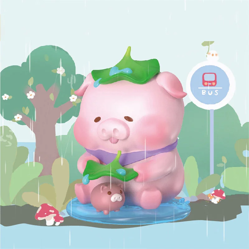

Coco Pig Rainy Days After Rain Series Anime Peripheral Cute Doll Creative Ornaments Free Shipping