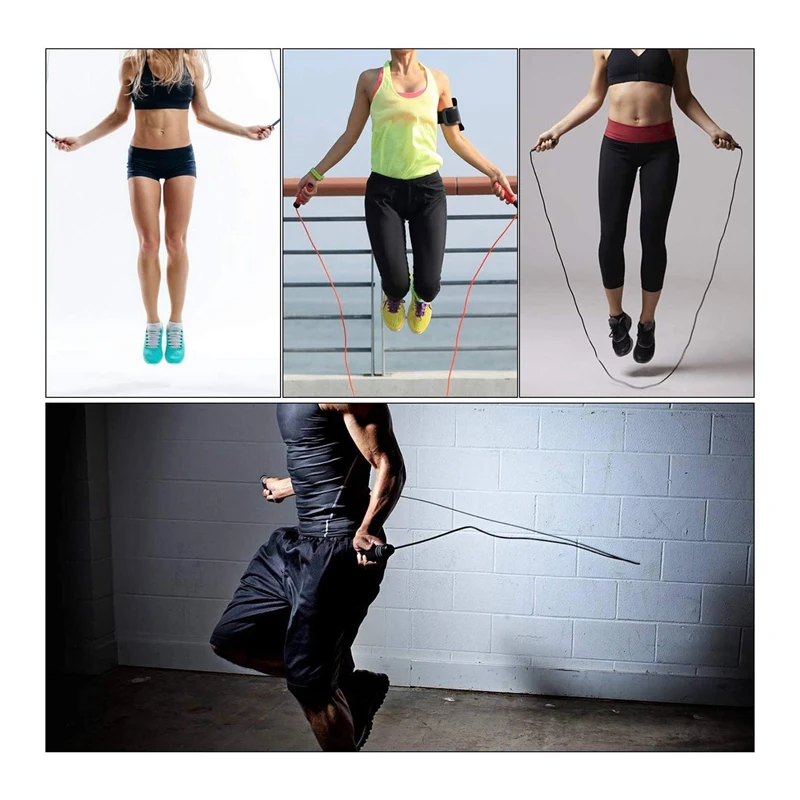 Jump Rope for Fitness,Skipping Rope,Adjustable Aluminum Jumping Rope,for Boxing, MMA Workouts, Aerobic Exercise
Jump Rope for Fitness,Skipping Rope,Adjustable Aluminum Jumping Rope,for Boxing, MMA Workouts, Aerobic Exercise