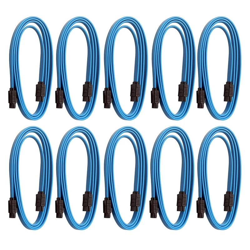 10 Pcs SATA Cable SATAIII 6Gbps Double Head with Buckle Shrapnel Fixed Straight Optical Drive Hard Disk Serial Cable 1M
10 Pcs SATA Cable SATAIII 6Gbps Double Head with Buckle Shrapnel Fixed Straight Optical Drive Hard Disk Serial Cable 1M