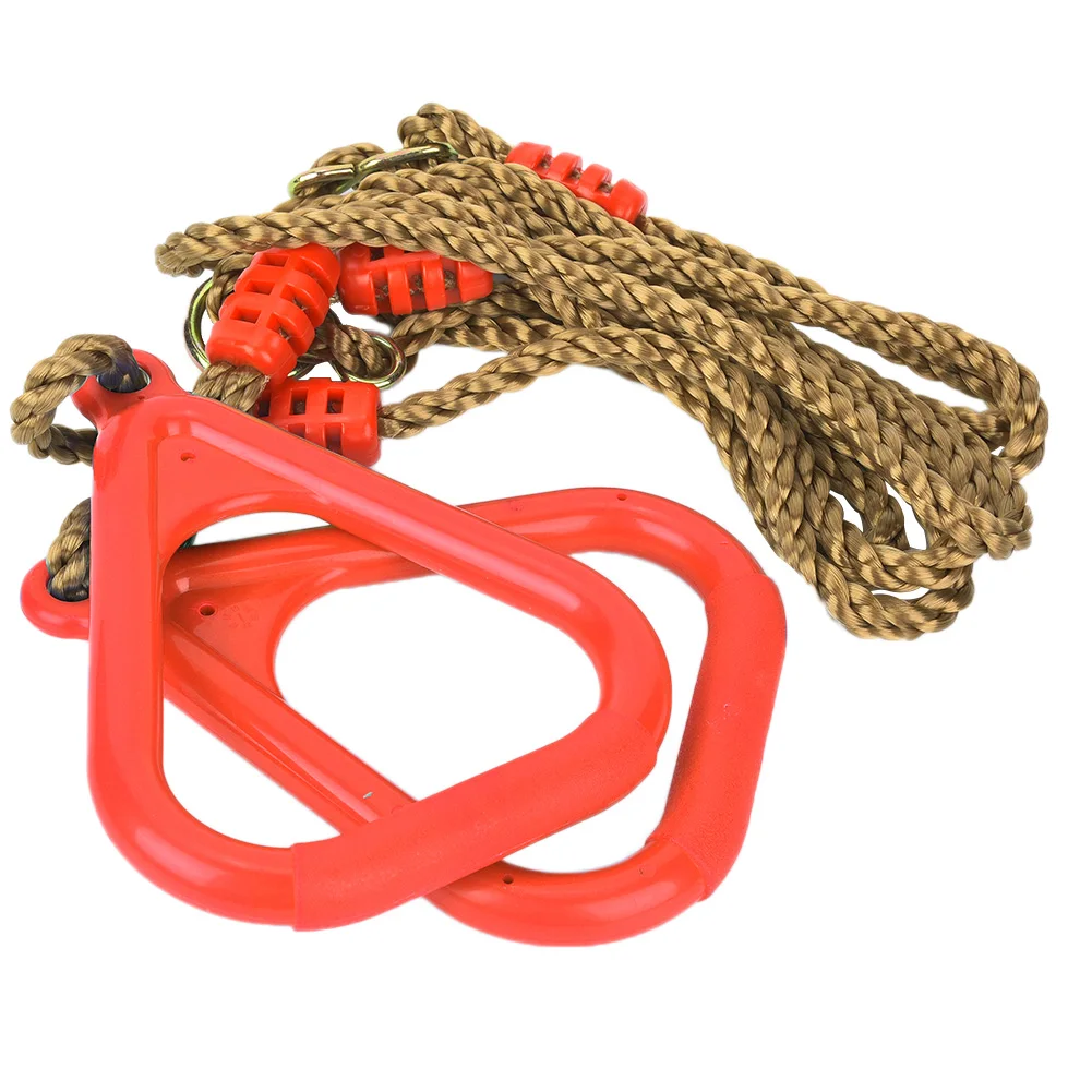 A Pair of Adjustable Plastic Children Swing Gym Fitness Exercise Hanging Ring with Rope(Red)
A Pair of Adjustable Plastic Children Swing Gym Fitness Exercise Hanging Ring with Rope(Red)