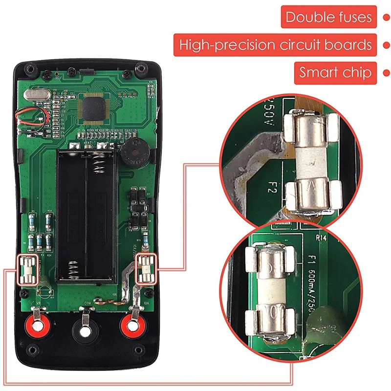 Intelligent Digital Multimeter 6000 Count Automatic Ranging TRMS with Always-on Screen,Accurate Measurement of Voltage
Intelligent Digital Multimeter 6000 Count Automatic Ranging TRMS with Always-on Screen,Accurate Measurement of Voltage