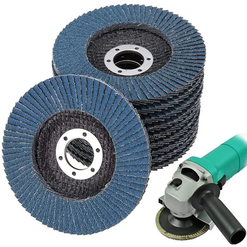 Hot 10Pcs Flap Discs Fan Discs Sanding Sheets Abrasive Flap Discs Grit 80 Flap Abrasive Mop Discs for Angle Grinder (115mm)
Hot 10Pcs Flap Discs Fan Discs Sanding Sheets Abrasive Flap Discs Grit 80 Flap Abrasive Mop Discs for Angle Grinder (115mm)