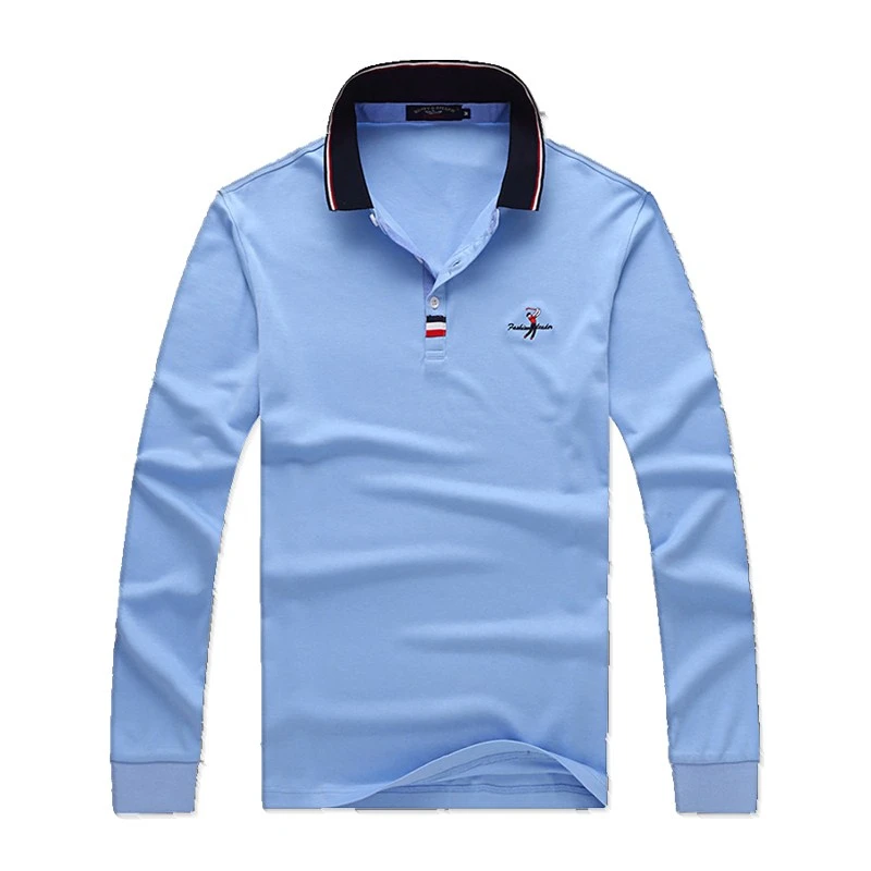 High Quality 2020 New Cotton Autumn Fashion Casual Long Sleeve Sweatshirt Mens Solid Lapel Polo Shirts Shark Brand Male Clothing
High Quality 2020 New Cotton Autumn Fashion Casual Long Sleeve Sweatshirt Mens Solid Lapel Polo Shirts Shark Brand Male Clothing