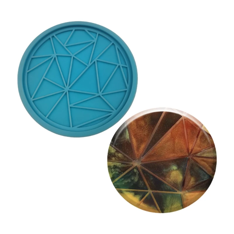 Geometric Circle Round Shape Coaster Epoxy Resin Mold Cup Mat Pad Silicone Mould DIY Crafts Casting Tool
Geometric Circle Round Shape Coaster Epoxy Resin Mold Cup Mat Pad Silicone Mould DIY Crafts Casting Tool