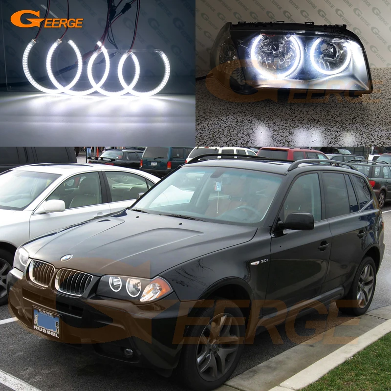 Для BMW E83 X3 2003 2004 2005 2006 пред facelift ультра яркий SMD светодиодный комплект колец
