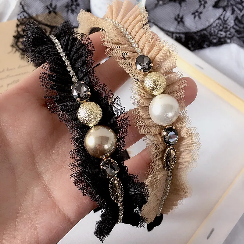Fashion Korean style Lace Rhinestone hairband Women Girls Fashion Sexy Simple crystal Hair Hoop headwear Hair Accessories
Fashion Korean style Lace Rhinestone hairband Women Girls Fashion Sexy Simple crystal Hair Hoop headwear Hair Accessories