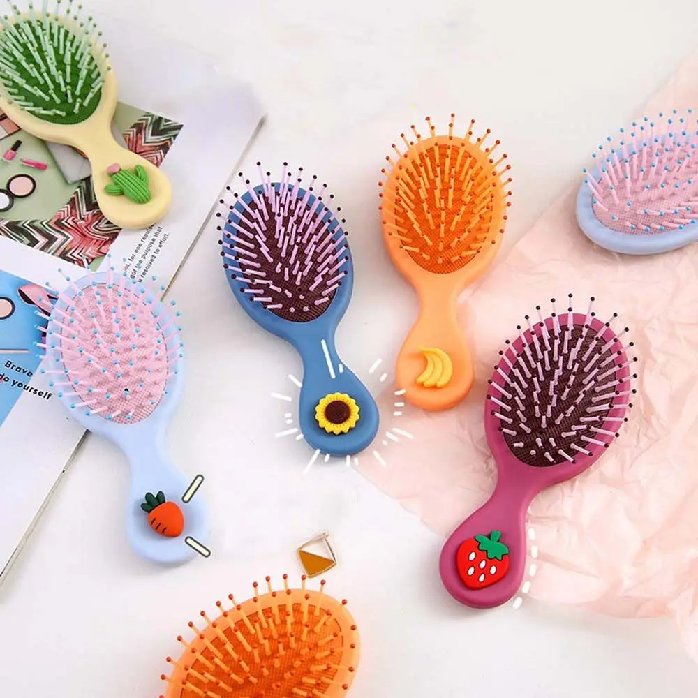 Cute Children Anti-knot Hairdressing Mini Sized Anti-static Hair Combs Hair Brush Head Scalp Massager Hair Styling Tool
Cute Children Anti-knot Hairdressing Mini Sized Anti-static Hair Combs Hair Brush Head Scalp Massager Hair Styling Tool