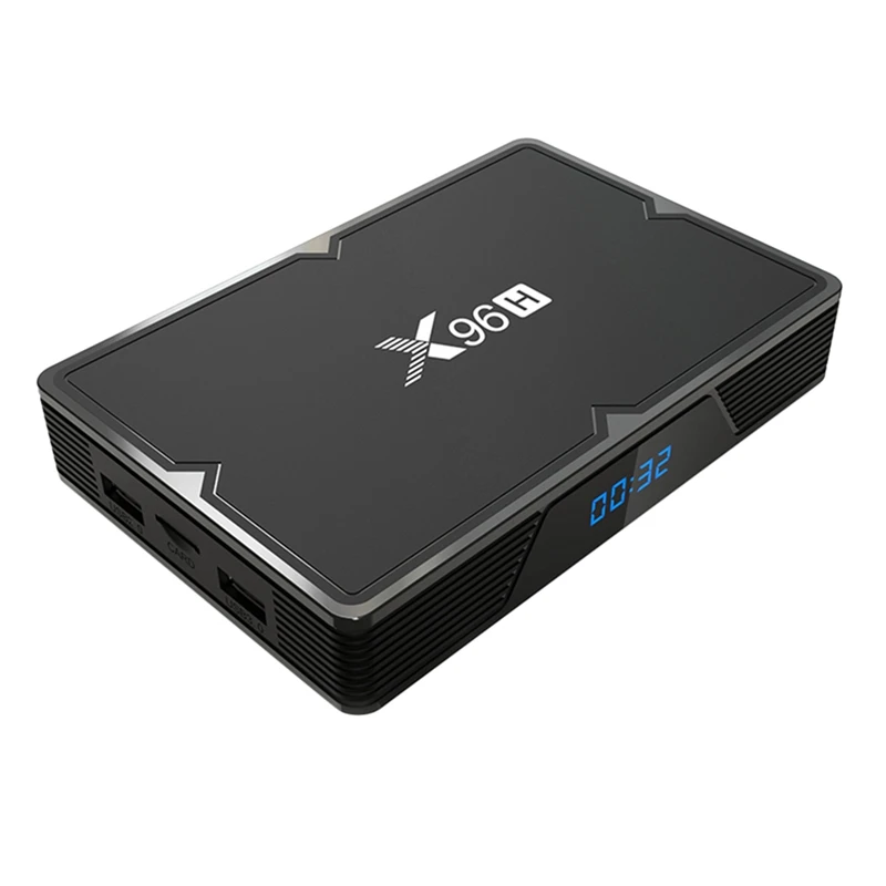 X96H Allwinner H6 Set-Top Box 4G+64G Android 9.0 Smart TV Box with BT+2.4G+5GWiFi Home Media HD Network Player
X96H Allwinner H6 Set-Top Box 4G+64G Android 9.0 Smart TV Box with BT+2.4G+5GWiFi Home Media HD Network Player