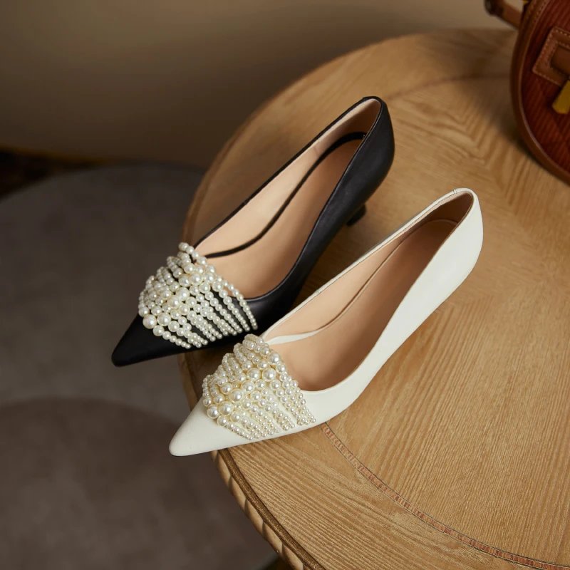 Shallow Party Wedding Shoes Woman Spring Summer High Heels Pumps 2021 Fashion Women Genuine Leather High Heels Pumps
Shallow Party Wedding Shoes Woman Spring Summer High Heels Pumps 2021 Fashion Women Genuine Leather High Heels Pumps