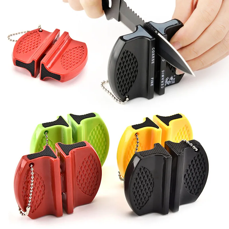 Safe Convenient Mini Ceramic Rod Tungsten Steel Outdoor Camp Pocket Kitchen Knife Sharpener Tool ABS Shell
Safe Convenient Mini Ceramic Rod Tungsten Steel Outdoor Camp Pocket Kitchen Knife Sharpener Tool ABS Shell