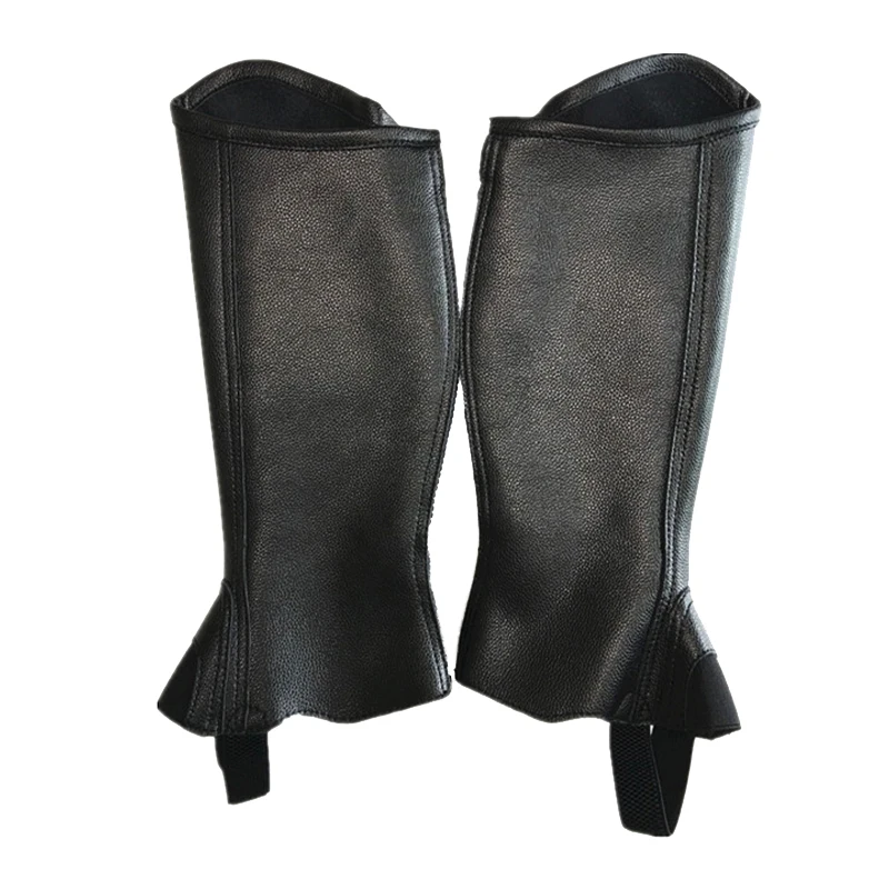 Outdoor Horse Riding Professional Children Cowhide Leg Guards Black Equestrian Half Chaps For Kids Equestrian Equipment Supplies
Outdoor Horse Riding Professional Children Cowhide Leg Guards Black Equestrian Half Chaps For Kids Equestrian Equipment Supplies