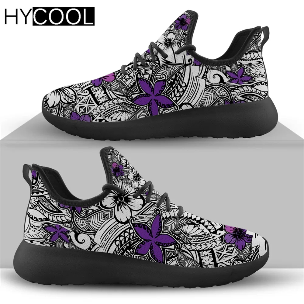 HYCOOL Fashion Trend Women Men Comfort Flats Shoes for Running Polynesian Pattern Floral Print Mesh Knit Breathable Zapatillas
HYCOOL Fashion Trend Women Men Comfort Flats Shoes for Running Polynesian Pattern Floral Print Mesh Knit Breathable Zapatillas