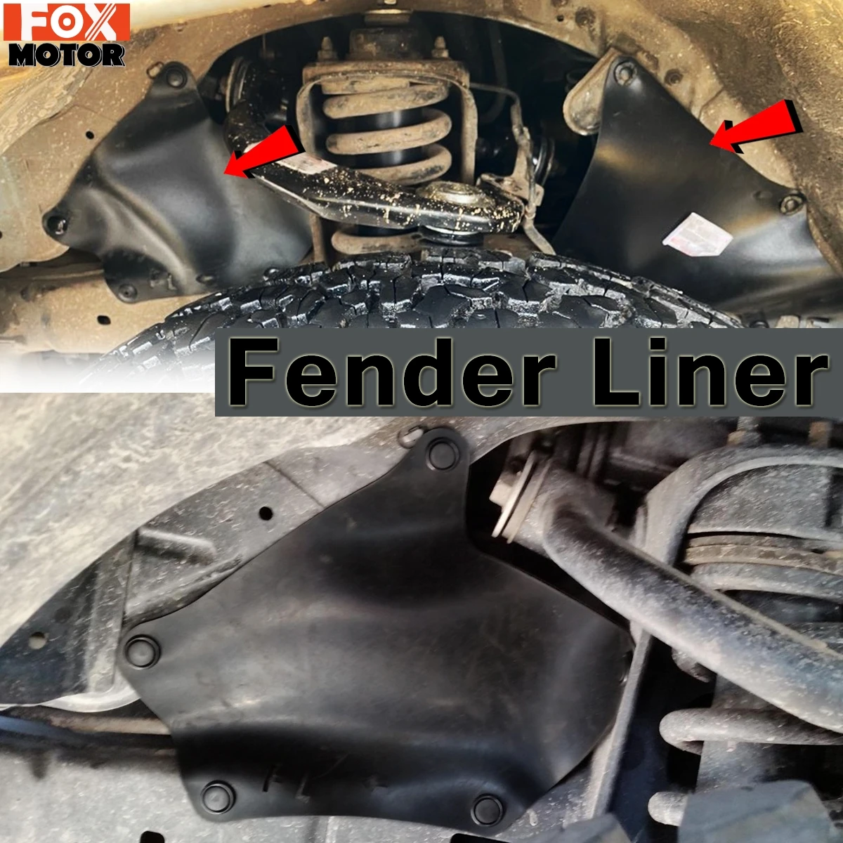 Брызговики брызговики крыло гильза уплотнение для Toyota Land Cruiser Prado 03 - 20 5373535150 5373635150