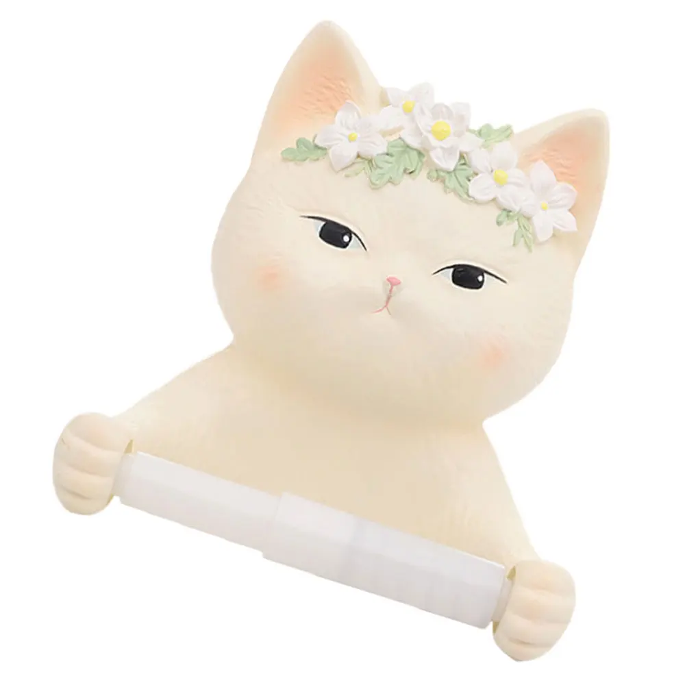 1PC Cartoon Cat Roll Paper Rack Creative Punching Toilet Tissue Holder(Khaki)
1PC Cartoon Cat Roll Paper Rack Creative Punching Toilet Tissue Holder(Khaki)
