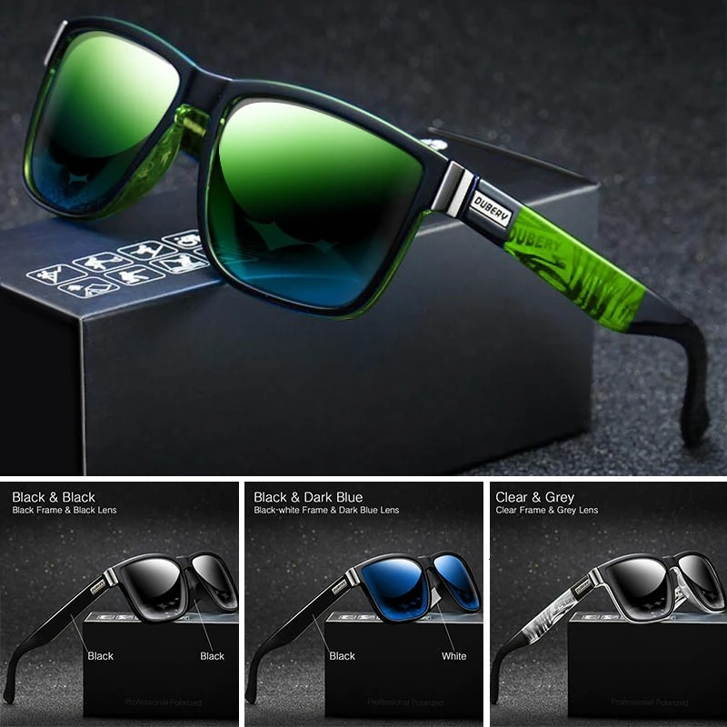 Dubery Fashion Women and Men's 7 Colors Provide Polarized and UV400 Driving Outdoor Leisure Brand Sunglasses
Dubery Fashion Women and Men's 7 Colors Provide Polarized and UV400 Driving Outdoor Leisure Brand Sunglasses