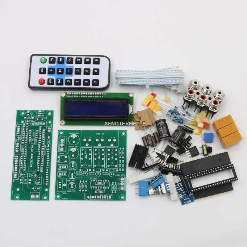 DIY KIT CS3310 Infrared Remote Control Preamplifier board Kit Audio Pre-amp Board
DIY KIT CS3310 Infrared Remote Control Preamplifier board Kit Audio Pre-amp Board