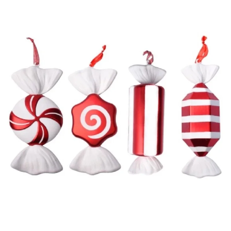 32cm Large Candy Hanging Pendant Christmas Pendant Plastic Candy Cane Christmas Tree Home Decoration Xmas Kid Gift New Year 2022
32cm Large Candy Hanging Pendant Christmas Pendant Plastic Candy Cane Christmas Tree Home Decoration Xmas Kid Gift New Year 2022