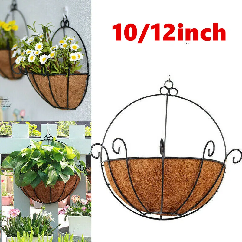 Coconut Palm Wall-mounted Hanging Garden Plant Flower Basket Herb Planter Artistic Balcony Window Pot Garden Home Decoration
Coconut Palm Wall-mounted Hanging Garden Plant Flower Basket Herb Planter Artistic Balcony Window Pot Garden Home Decoration