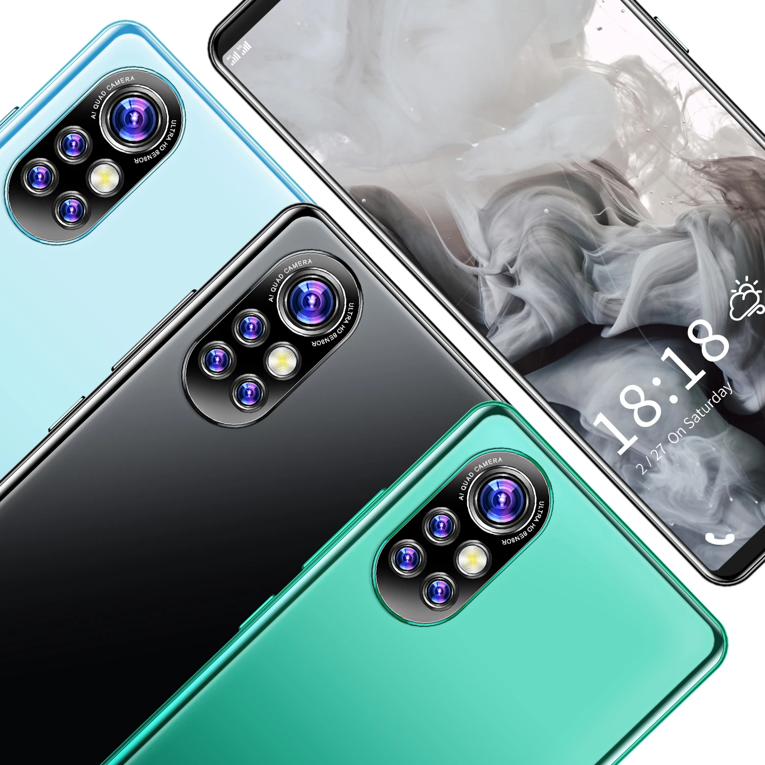 6.1inch Nova8 Pro 12 GB 512 GB 5200mAh 5G Global Version Smartphone Android 10 Cell Phones Unlocked 24MP+32MP MTK6889
6.1inch Nova8 Pro 12 GB 512 GB 5200mAh 5G Global Version Smartphone Android 10 Cell Phones Unlocked 24MP+32MP MTK6889