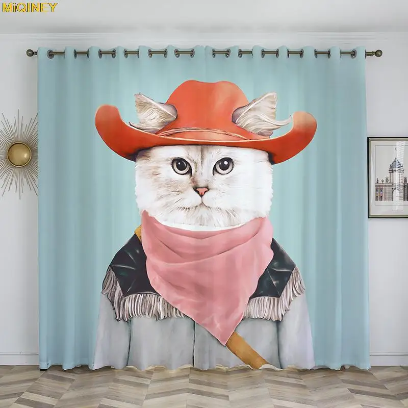 Креативная индивидуальная занавеска с котом, единорогом, 3D HD печать, моющаяся декоративная занавеска для гостиной, спальни, тканевые оконны...
Креативная индивидуальная занавеска с котом, единорогом, 3D HD печать, моющаяся декоративная занавеска для гостиной, спальни, тканевые оконны...