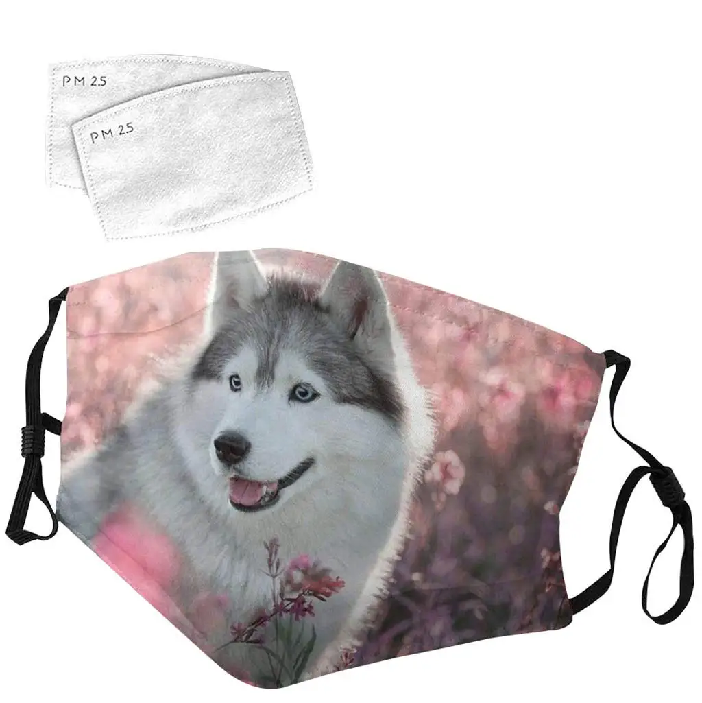 Reusable_Face_Guard with Filters and Nose Wire, Wolf and Puppy Print Breathable Face Bandana, Washable Face Covering Pink
Reusable_Face_Guard with Filters and Nose Wire, Wolf and Puppy Print Breathable Face Bandana, Washable Face Covering Pink