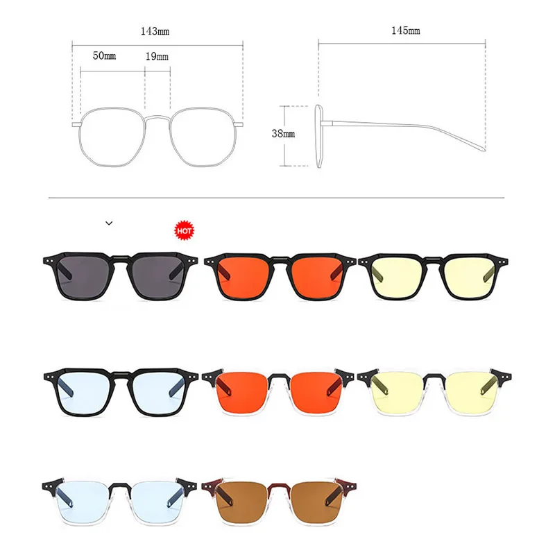 Eyeglasses Fashion Sunglasses New Trendy Men and Women Hip-hop Couple Square Glasses
Eyeglasses Fashion Sunglasses New Trendy Men and Women Hip-hop Couple Square Glasses