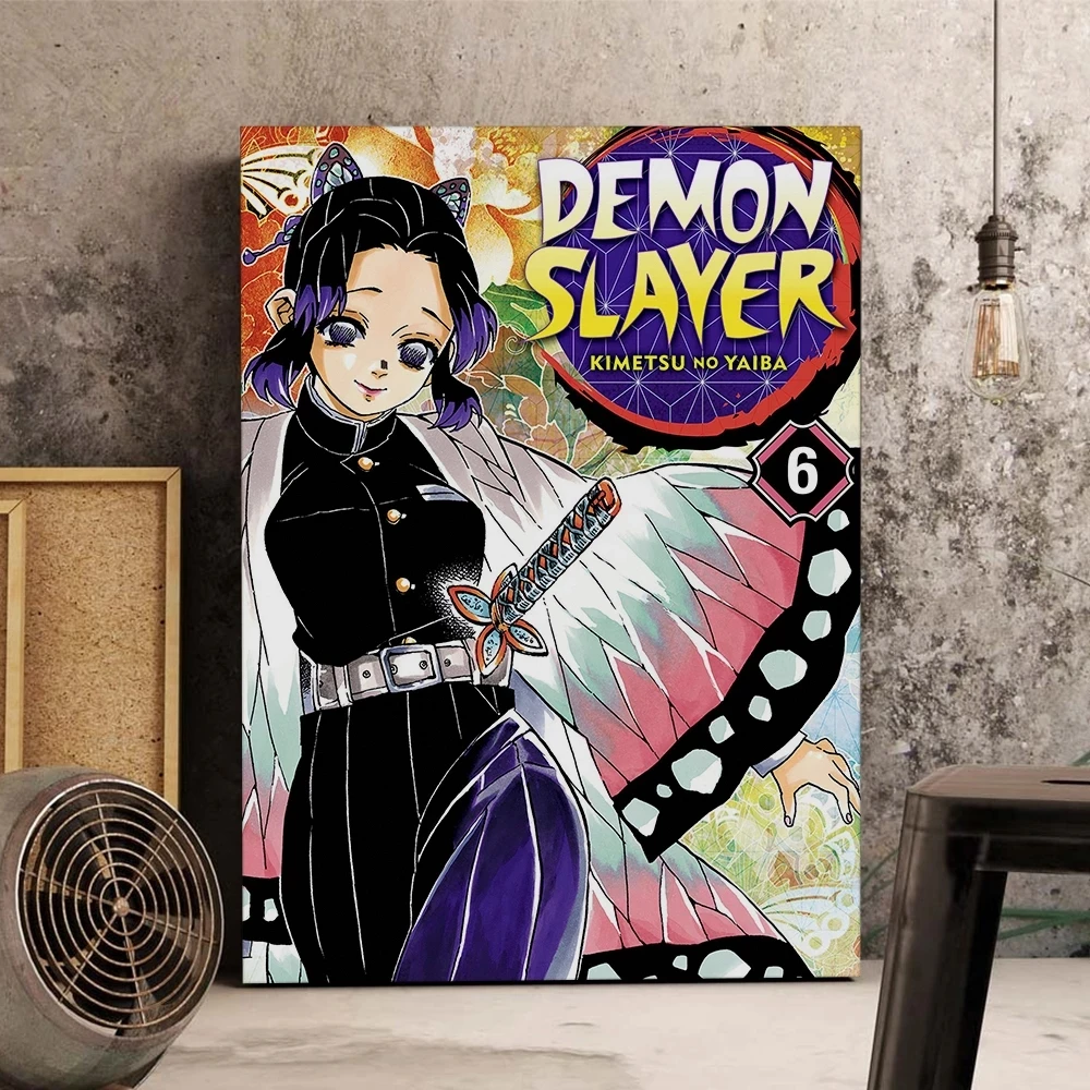 Anime Demon Slayer Kochou Shinobu Poster Pictures Home Decor Modern Painting Character Peripheral Canvas Living Room Wall Art 
Anime Demon Slayer Kochou Shinobu Poster Pictures Home Decor Modern Painting Character Peripheral Canvas Living Room Wall Art